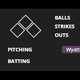 This is what it looked like when Lovers captain Knight Urlacher hit a grand slam last night. Riveting!
